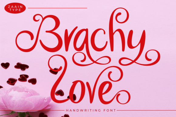 Brachy Love: A Handwritten Font for Your Brand