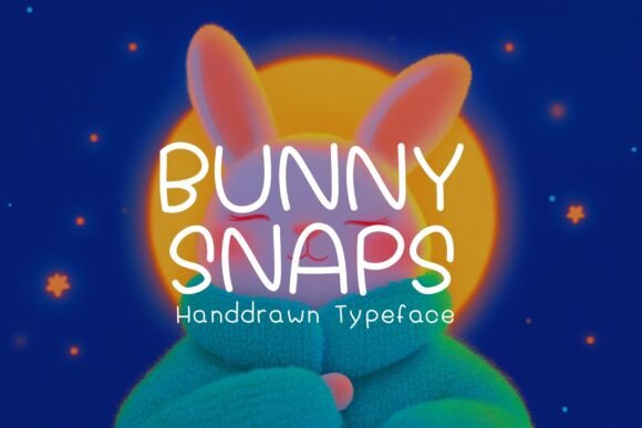 Bunny Snaps: A Playful Font for Branding with Warmth