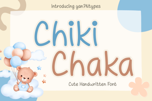 Chiki Chaka: A Handwritten Font That Adds Charm to Web Designs