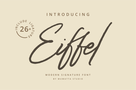 Eiffel Script Font Review for Design Projects