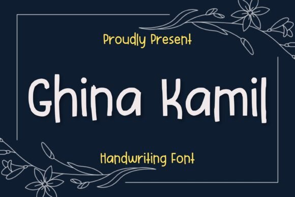 Ghina Kamil: A Creative Font for Modern Campaigns