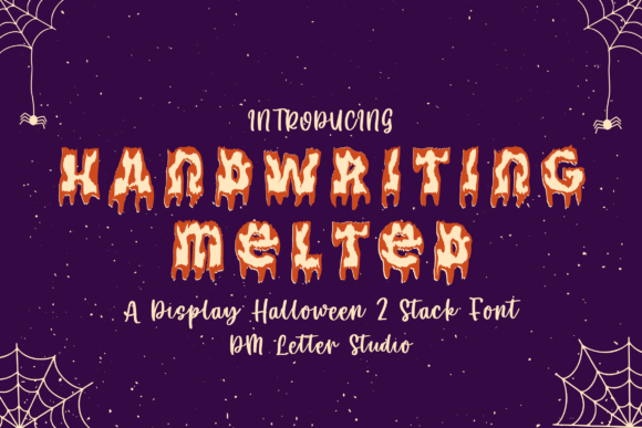 Handwriting Melted: A Bold Handwritten Font for Creative Projects