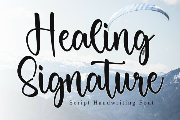 Healing Signature: A Font That Breathes Life into Handmade Creations