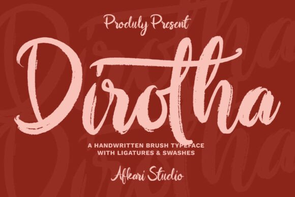 How Dirotha Font Transformed My Brand’s Visual Identity