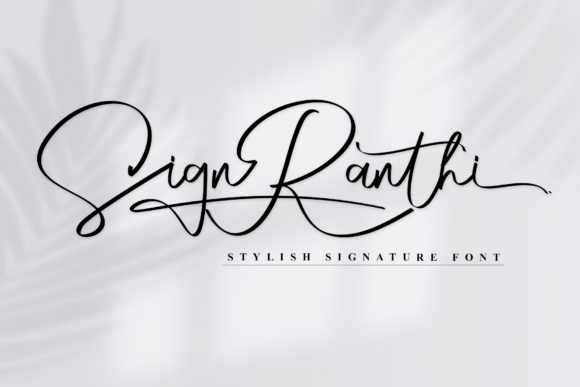 How Sign Ranthi Elevates Branding with Simple, Stylish Typography