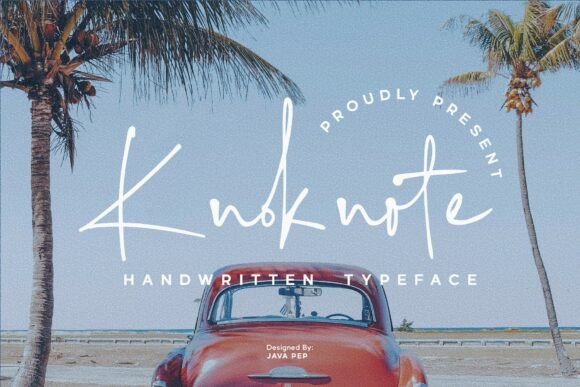 Knoknote Font Review for Branding and Design Projects