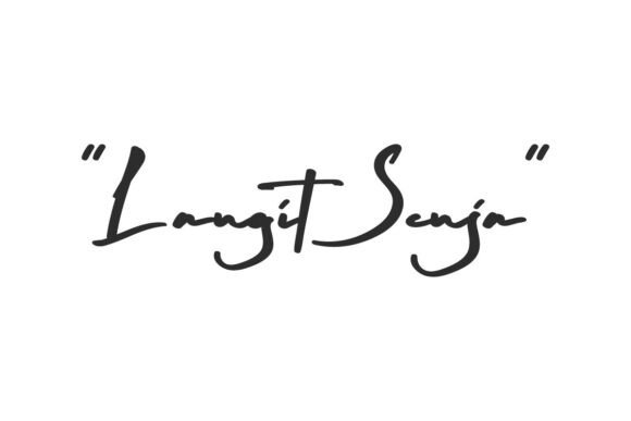 Langit Senja Font for Professional Branding