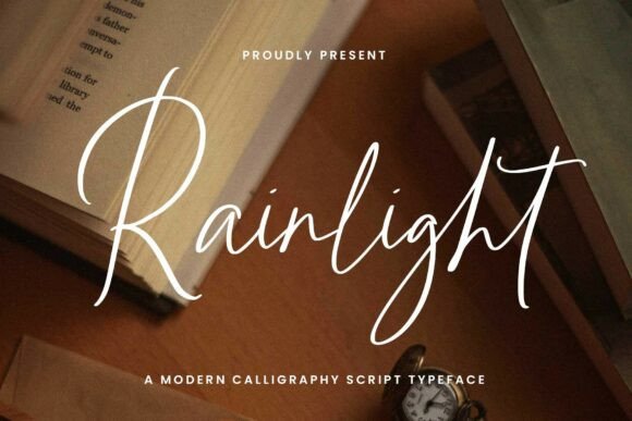 Rainylight: A Handwritten Script for Modern Editorial Design