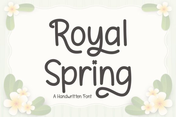 Royal Spring: A Playful Font for Vibrant Campaigns