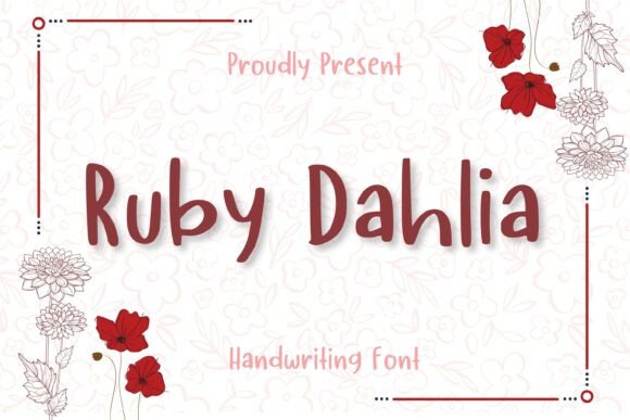 Ruby Dahlia Font for Web Design Projects