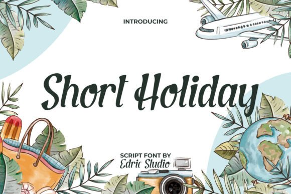 Short Holiday Font for a Fresh Brand Look