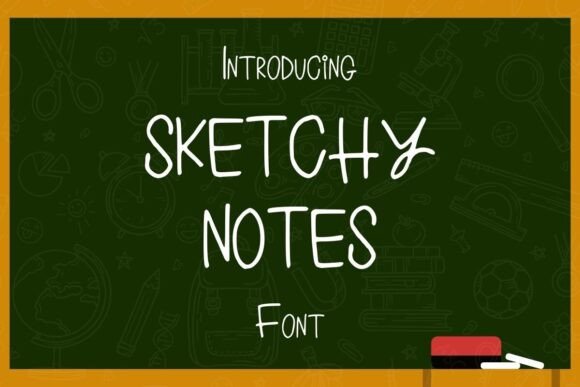 Sketchy Notes: A Casual Handwritten Font for Branding