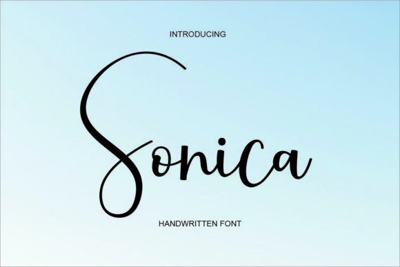 Sonica: A Handwritten Font That Breathes Life into Digital Designs