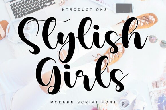 Stylish Girls Font for Campaign Design