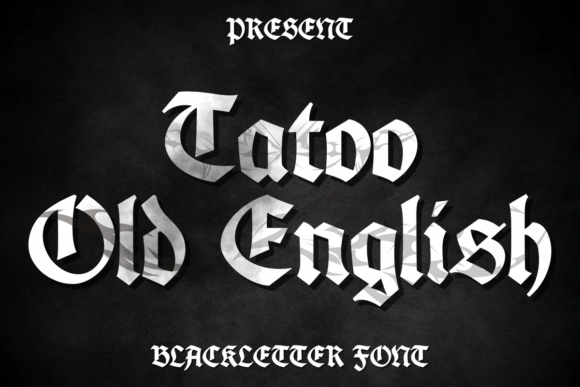 Tattoo Old English Font Review