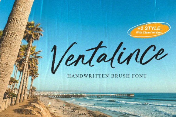 Ventalince: A Handwritten Font for Editorial Elegance