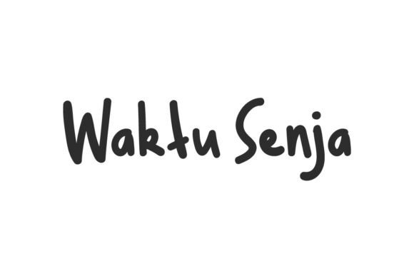Waktu Senja: A Script Font for Timeless Branding