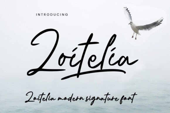 Zoitelia Font for Handmade Creations